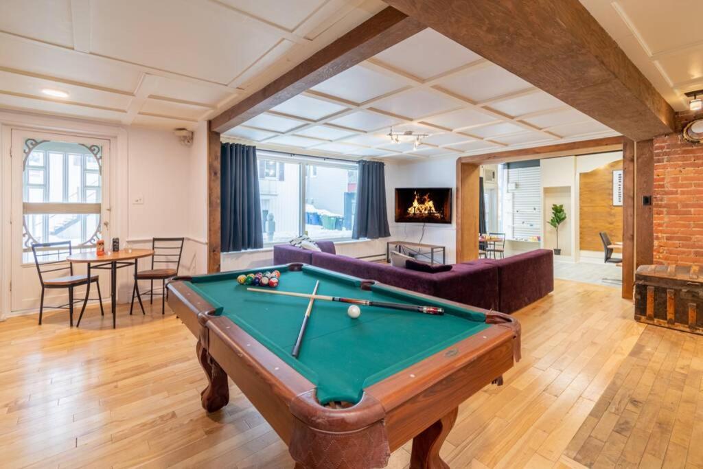 L'Auberge Sainte-Anne - Ski, Spa Et Basilique别墅 外观 照片